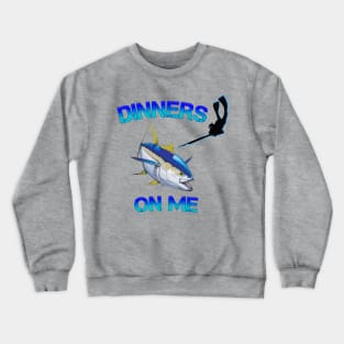 Spearfishing design t-shirt Crewneck Sweatshirt